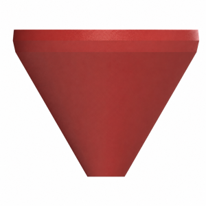 Funil Agrícola DAM 400L - Vermelho (Menor) Ø232